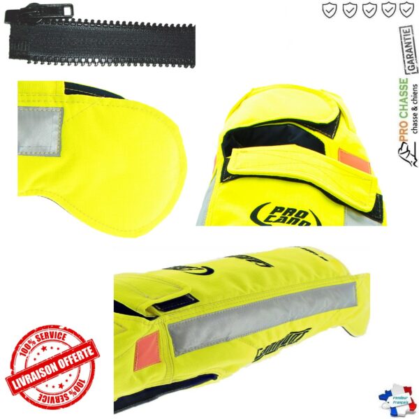 Gilet de Protection Chien Taille 55 PRO CANO CaniHunt ProChasse