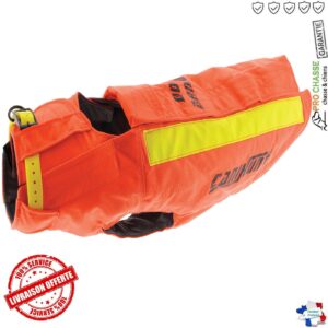 Gilet de protection Canihunt Dog Armor Orange V2 Chien de chasse 1