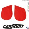 Kit Protection Cuisses Chien Gilet CaniHunt Orange Taille 80