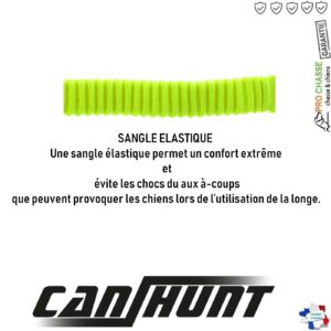 Longe Plate Antidérapante pour chien Canihunt 2