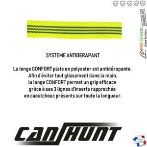 Longe Plate Antidérapante pour chien Canihunt 4