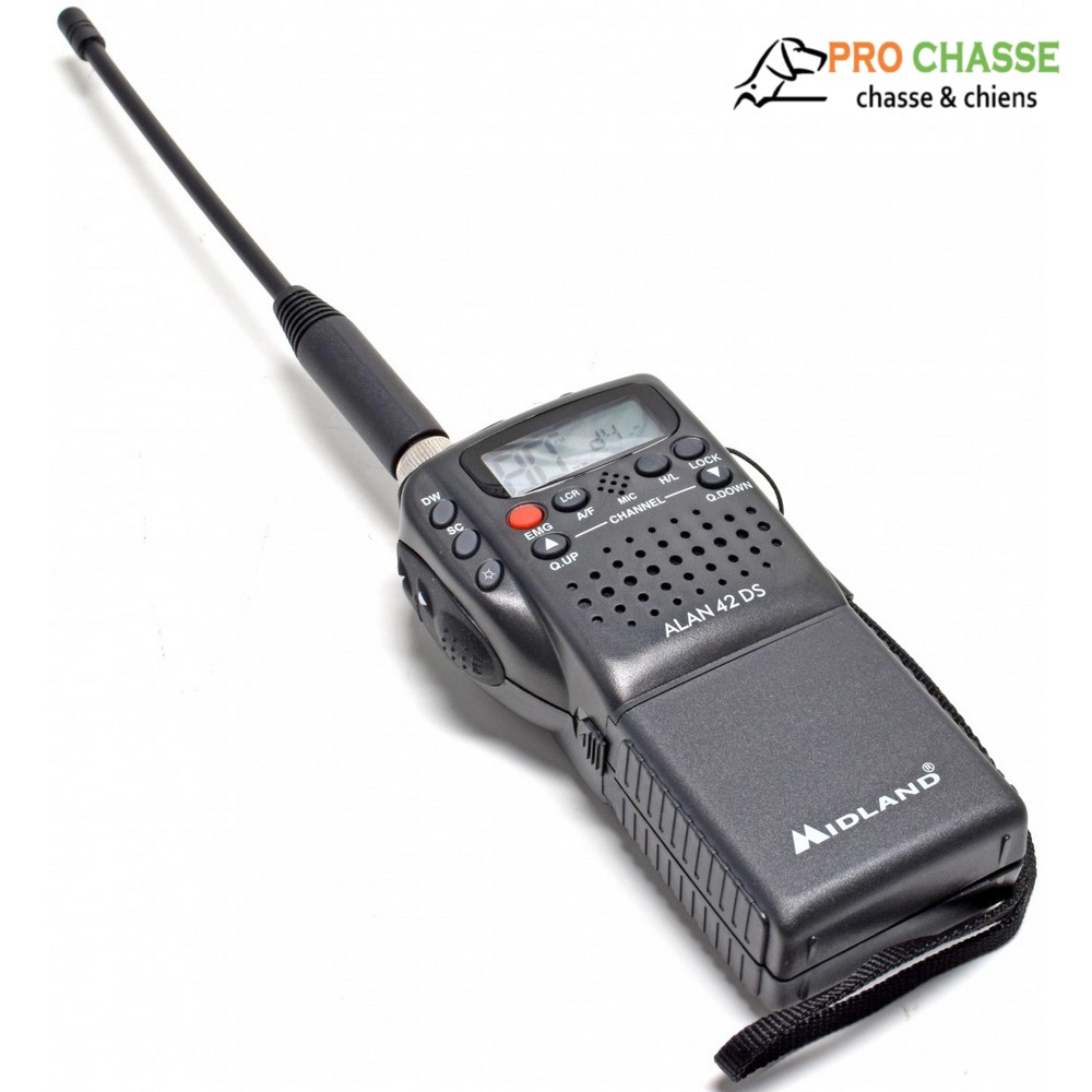 CB PORTABLE 42 MULTI MIDLAND - ACCESSOIRES CHASSE - SECURITE ET  COMMUNICATION