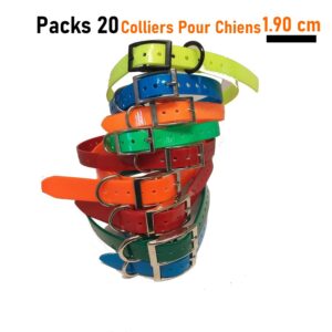 Pack 20 Colliers Sangle Pour Chien 1.90cm