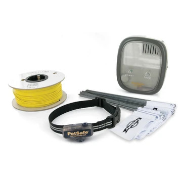 Clôture Anti-Fugue filaire avec collier à pile pour chien