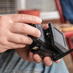 Batterie lithium rechargeable VOSKER avec câble de charge USB compatible avec la caméra de surveillance V150 4