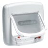 400SGIFD Porte chatière magnétique Staywell 4 positions (DELUXE BLANCHE)