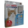 Chatière verrouillable  PET MATE  304W – Blanche