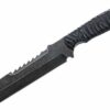 Breacher 2.0 | Couteau d’extérieur robuste | Couteau de survie & Bushcraft | Couteau d’intervention | Acier carbone | Stable I Micarta Noir Rockfinish