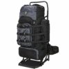 TideWe Hunting Sac à dos avec cadre extérieur, noir