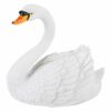 YEmirth Leurres en forme de cygne pour oies, cygnes – Décoration flottante en plastique réaliste – Pour la chasse – Décoration de jardin