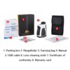 VDSOIUTYHFV Télémètre Portatif, Télémètre Extérieur Haute Définition, Mesureur De Golf, Revêtement Multicouche, pour Adultes, Observation des Oiseaux, Voyages, Chasse