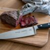 Tramontina Century Couteau de Chef, Acier Inoxydable, Noir