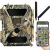 Dörr Caméra de Chasse Snapshot Cloud 4G 12 Mill. Pixel Transfert dimages 4G, LED Noires, Fonction Time-Lapse