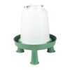 duvoplus, Abreuvoir ECO vis avec poignée & Pieds 3L Vert, Oiseaux, Vert, Poulet