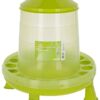 Kerbl Mangeoire sur pieds pour poules et volailles – 9,6 l/8 kg