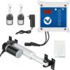 SMAUTOP Kit Porte Automatique Poulailler,Ouvre-Porte De Poulailler avec Minuterie Et Capteur De Lumièrepour Un élevage de Poulets en Toute sécurité（Charge maximale 20 kg）