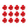 Vvciic Tétine à Eau de volaille, Abreuvoir Automatique pour tétine de Poulet avec Montage latéral Horizontal, Abreuvoir pour Poulets deau, Lot de 12