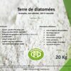 Terre de diatomée - 20 kg - Direct Fabricant - Port Gratuit -
