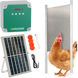 Poules Basse-cour- Porte automatique