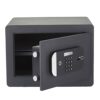 Yale YSFM/250/EG1 Coffre-Fort Biométrique de Haute Sécurité (Certifié SKG), Combinaison et Empreinte Digitale, A Poser et Sceller | Format 25 x 35 x 30 cm (18,6L), Anthracite