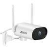 ANRAN 5MP Caméra de Surveillance Pivotante, Caméra de Remplacement pour ANRAN Kit Caméras de Surveillance sans Fil, Détection de Mouvement PIR, Audio Bidirectionnel, ANRAN Remplacement WiFi Caméra