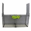 TRAPGALLIER piège Cage Capture Renards 150X70X40 2 entrées à appât Fil 4mm