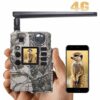 Bolyguard Caméra de Chasse 18MP 720P Caméra de Faune Caméra de Gibier à Détection de Nuit sans Brillance 940nm IR LEDs Intervalle de Temps Minuterie Etanchéité IP66