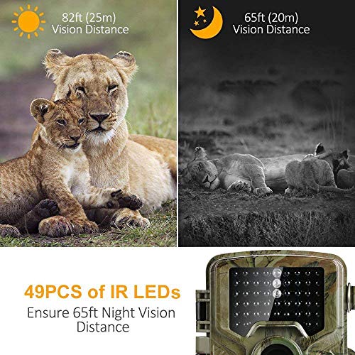 Caméra de Chasse WiFi Bluetooth, 32MP HD 1296P et Vision Nocturne,0.1S –  BlazeVideo France