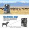(BolyGuard Caméra Chasse Piege Photographique 18MP 720P Camera Vision Nocturne Apareille Photo LCD 1,4" étanche IP66 pour l'extérieur et la Sécurité De La MaisonSD Incluse 32 Go + Batterie)