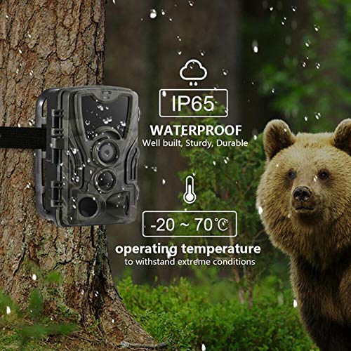 GardePro E5S Caméra de Chasse 32MP 1296P H.264 Vidéo, Jusqu' 30m Camera  Chasse Infrarouge Vision Nocturne, Vitesse de Dclenchement 0,1s et Angle de  Dtection 120°, 940nm IR LED - ProChasse