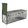vidaXL Attrape à Animaux avec 1 Porte Piège d’animaux Cage Capture d’animaux