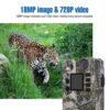 (BolyGuard Caméra Chasse Piege Photographique 18MP 720P Camera Vision Nocturne Apareille Photo LCD 1,4" étanche IP66 pour l'extérieur et la Sécurité De La MaisonSD Incluse 32 Go + Batterie)