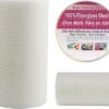 PNBLAECE Ruban Tissé en Fibre Verre Auto-Adhésif, Tissu en Fibre de Verre Ruban Tissé Rouleau, Ruban pour le Remplissage des Fissures et la Réparation de Cloison Sèche-20 cm X 25 m
