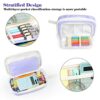 Eucomir Trousse Scolaire, Trousse Aesthetic, Fourniture Scolaire Kawaii, Grande Capacité pour Collège Bureau Étudiants Fille Garçon Adulte, Rose