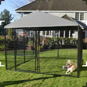 Chenil d’extérieur pour plusieurs Chiens & Chiots