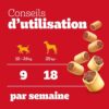 PEDIGREE Markies Mini - Friandise pour petit chien - Biscuits fourrés pour petit chien - 12 boîtes de 500g