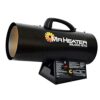 Mr. Heater MH125CVFALP Chauffage au propane à air pulsé – 22-37kw – Chauffe jusqu’à 290m2