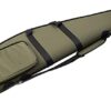 Januel – Etui pour Carabine Chaufort – Fourreau pour Carabine de Chasse – Poche Fermeture à Glissière – avec Bretelle – Coque Semi-Rigide – Tissu Polyester – Longueur 120cm – Rembourrage 10mm – Vert