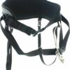 i-Dog Baudrier Style Canicross/cani-Jogging Gamme UPKA – Taille Unique – Coloris Gris avec Poche arrière, Marque Française I-Dog