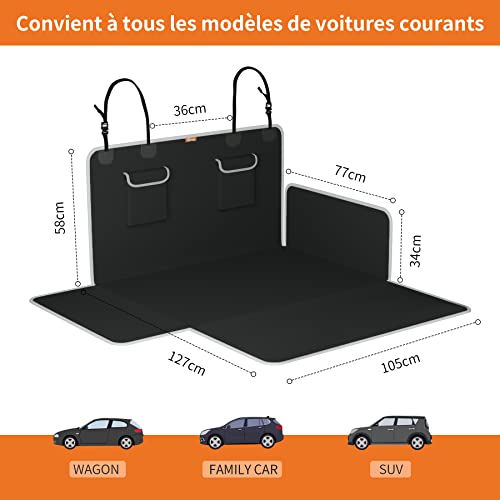 Lekespring Protection Voiture Chien Siege Arriere AVCE Planche en