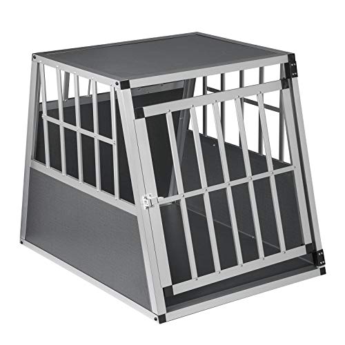 Cage de transport pour chien aluminium pour coffre de voiture