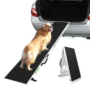 Rampes D accès Voiture Pour Chiens - Rampe Chien Chat Escalier Lit Ou  Canapé Échelle Bois Pliable Petwalk Ramp