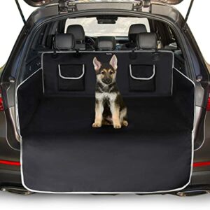 KYG Housse de Siège pour Chien, Banquette Arrière Antidérapant et  Imperméable avec Fermeture à Glissière Extérieure, Protection de Coffre  Universelle pour Voitures 135X148 cm Gris : : Animalerie