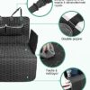 Oasser Protection Coffre Voiture Chien Universelle Couverture de Coffre Chien Imperméable et Antidérapant Housse E9