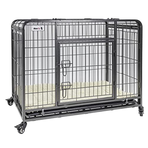 MaxxPet cage pour chien pliable 82x58x58 cm - Caisse de voiture - Cage de  voyage pour chien - Boîte de transport - Panier de voyage - Anthracite -  MANOMANO FR