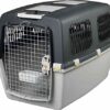 Zolux – Gulliver 6 IATA Caisse de Transport pour Chien de 38-40 kg Gris
