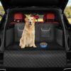 KYG Protection de Coffre Universelle pour Chien – avec Protection de seuil de Chargement latérale – Imperméable et antidérapante – Résistant aux Rayures – Noir – Convient pour la Plupart