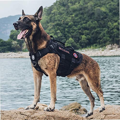 OneTigris Harnais Veste/Gilet De Chien Résistant à Eau en Nylon