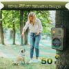 Dispositif Anti Aboiement Chien, Ultrasons Anti Aboiement pour Chien avec 3 Modes, 50 Pieds Boitier Anti Aboiement, Dispositif Anti-aboiement Aonique Étanche IPX4 pour l'extérieur et l'intérieur