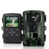 HAZA Camera de Chasse Nocturne, 36MP HD Infrarouge Vision Nocturne Animaux Piege Photographique LCD 2,0″ Camera Suiveuse Exterieur Étanche No Glow Invisible Caméra Surveillance 1080p
